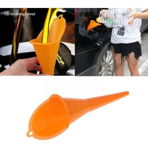 1pcs Car Oil Filling Fill Funnel Motorcycle Forward Filling Wear-resistant Crankcase Oil Saver Fuel Transmission Funnel Con Z0K7