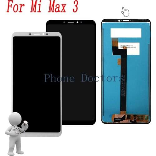 6.9 inch Full LCD DIsplay + Touch Screen Digitizer Glass Assembly For Xiaomi Mi Max 3 M1804E4A / M1804E4C / M1804E4T