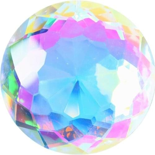 85LB Colorful Crystal Chandelier Drops Pendants Prisms Hanging Glass Prisms Suncatcher Home Car Decor