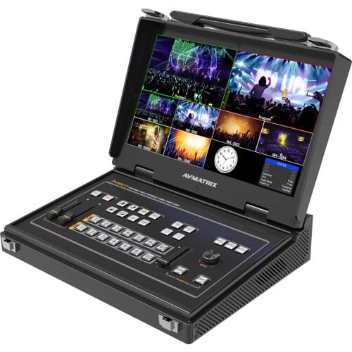 AVMATRIX PVS0613 13.3" FHD LCD Portable 6CH SDI/HDMI Multi-Format Video Switcher