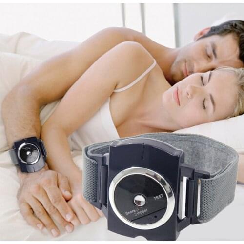 Snore Blocker Stopper Infrared Stop Snoring Wristband Help Sleeplessness For Health Care Tools Anti-Snoring Device Wrist Band
