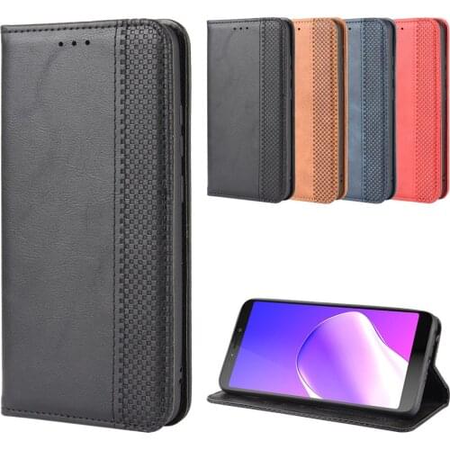 For Infinix Hot 6 Pro / X608 Case Premium Leather Wallet Leather Flip Case For Infinix Hot 6 Pro X608 Phone Case