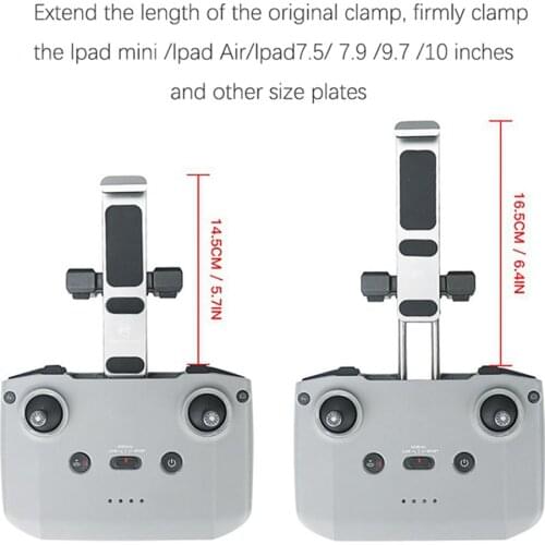 Adjustable in Angle Tablet Stand Holder Flat Bracket Mount for DJI Royal Mavic Air Mini 2 Remote Control Drone Accessories