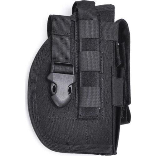 Right Hand Waist Holsters With Mag Pouch Pistol Hand Gun Holder Quick Release Molle System Tactical Univeral Belt Holster