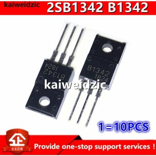 Kaiweikdic New imported original 2SB1342 B1342 TO-220F Power transistor with plastic package Darlington transistor