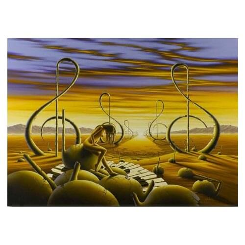 Inspired - Salvador Dali Art Film Print Silk Poster Home Wall Decor 24x36inch
