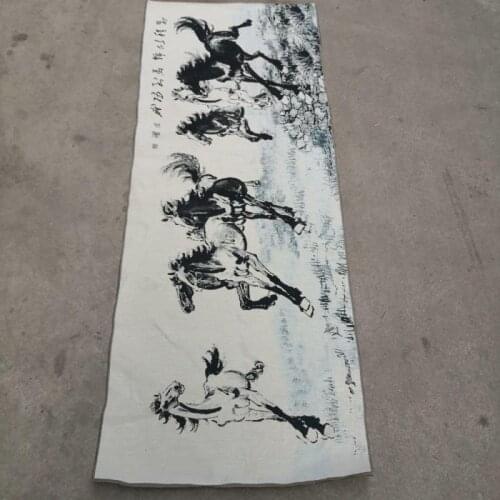 China old silk Thangka like hanging painting Embroidery Painting