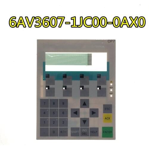 6AV3607-1JC00-0AX0 OP7 Membrane Keypad Switch for 6AV3 607-1JC00-0AX0 OP7 Membrane Keyboard