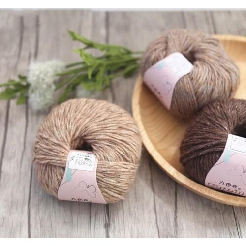 6pcs Free shipping 50g/ball Luxury Quality Mohair Yarns Fancy Thick Hand Knitting For Yarn Colorful Knit