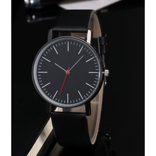 Montre Homme Top Luxury Mens Watches Soft Leather Fashion Simple Waterproof Quartz Wrist Watches for Men