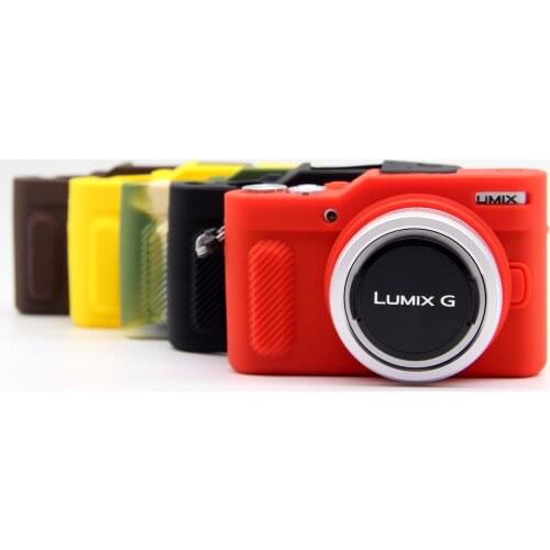 Soft Silicone TPU Skin Body Rubber Camera Case Bag Full Cover for Panasonic GF10 for Lumix GF-10 camera