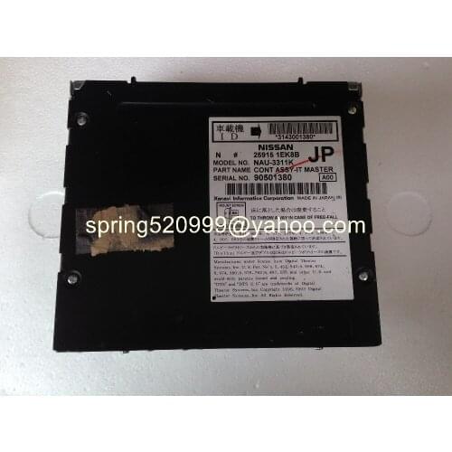 Ni-san Xanavi CONT ASSY-IT MASTER HDD car dvd navigation unit 25915 1AM9B 1EK8B NAU-3953K NAU-3421K NAU3311K made in Japan