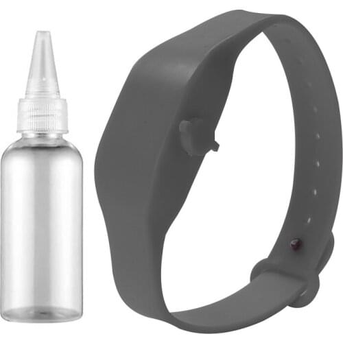 Portable Wearable Wristband Antibacterial Disinfection Dispenser for Kids Adult Disinfectant Sanitizer Dispenser Bracelet