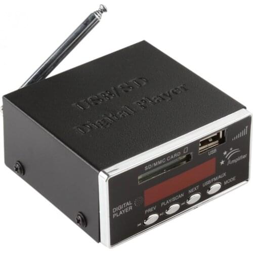 Sale Power Amplifier MP3 Player Reader 4-Electronic Keypad Support USB SD MMC Card with Remote