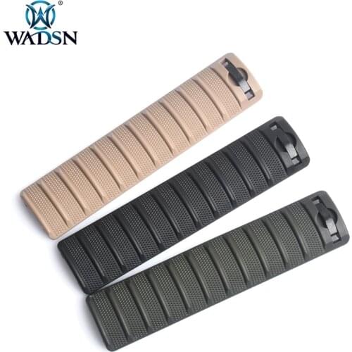 WADSN 2Pcs/Pack Tacitcal Knights Armament II Rail Cover Airsoft Handguard Fit 20mm Picatiny Rails Softair Weapon Light Accessory
