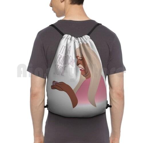 It&Amp ; #39 ; S A Friendship Stone-Gentlemen Broncos Backpack Drawstring Bags Gym Bag Waterproof Gentlemen Broncos