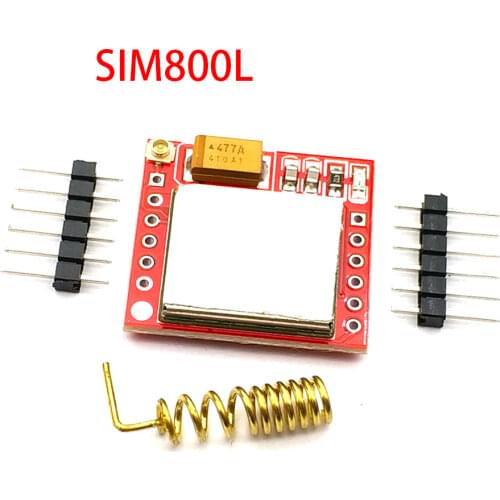 Smallest SIM800L GPRS GSM Module Micro SIM Card Core BOard Quad-band TTL Serial Port