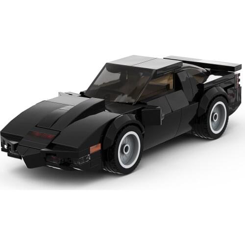 MOC Super Sports Car (1982) Classic American Drama Racing The third Generation of Model Building Block Toy Childrens Gift