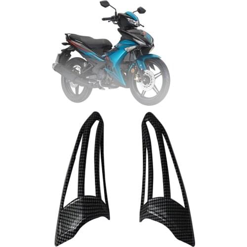 Motorcycle Front Turn Signal Cover Turning Light Protective Covers for Yamaha Y15ZR MX KING 150 EXCITER150 LC150 GP150