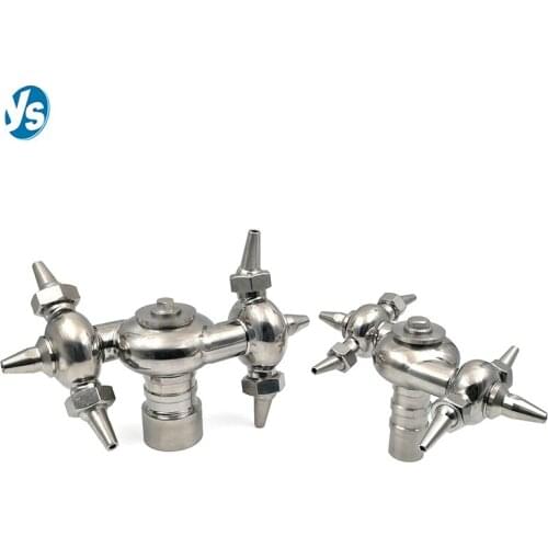 1",1-1/4",1-1/2",2" BSPT Stainless Steel 360 Degree Cleaning Tank Rotating Jet Nozzle Sanitary 360 Degree Rotary Cleaning Nozzle