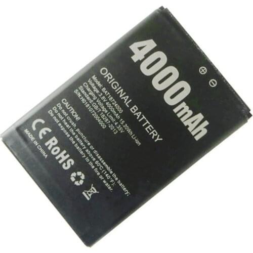 1x 100% New 4000mAh Battery Replacement For DOOGEE X70 X 70 BAT18724000 Baterij Smart Phone Batteries