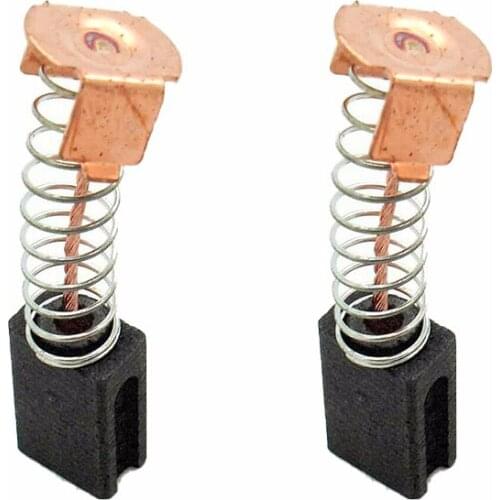 2Pcs Motor Carbon Brush Electric Angle Grinder Graphite Brushes For Red Power Devil SCREWFIX B&Q Power Tool