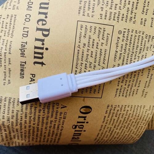 20cm one drag four data cable for Android Micro v8 i8/i4/Type-C mobile phone charging cable