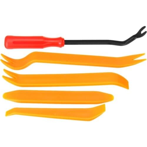 6 Steel+Plastic Screwdriver For Car Body Trim Retainer Rivet Fastener Clip Tool