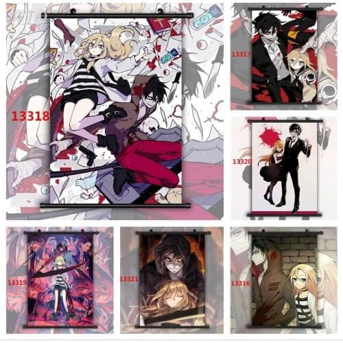 Angels of Death Rachel Gardner Isaac Foster Anime Posters Wall Poster Canvas Painting Wall Decor Wall Art Picture Home Decor
