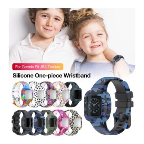 Childrens Pattern Silicone Strap For GarminFit JR3/-Garmin vivofit JR.3 Smart Sport Watch Bracelet Watchproof Wristband