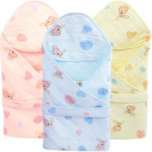 Baby Cotton Blanket Infant Bebe Sleeping Bag Swaddle Envelope For Newborn Baby Blankets Wrap Sleepsack Cartoon Baby Bedding