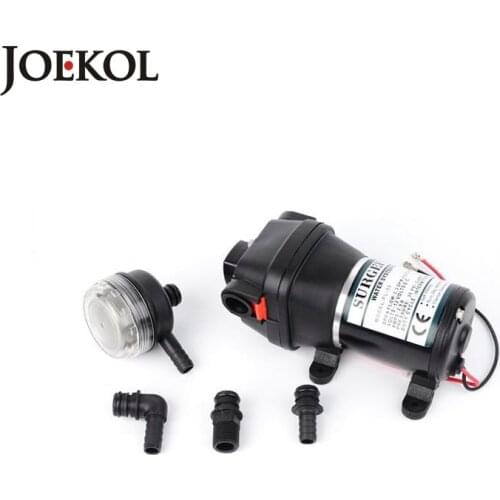 FL-30 12V/24V DC water pump motor self suction Mini diaphragm pump 10m lift pumps