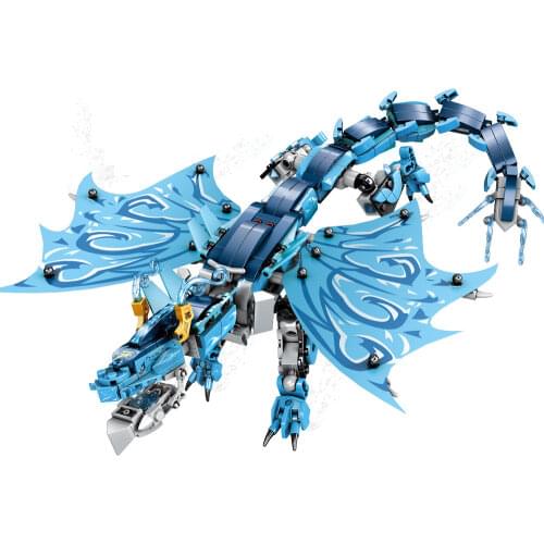 New 2021 TV Series Jays Zanes Overlord Empire Water Dragon Season 14 Serpent Building Blocks Classic Model Sets Bricks Kids Kits