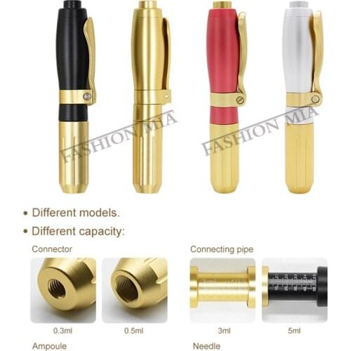 Hyaluronic Acid Cross-linked Atomizer Injection Gun Hyaluronic Pen High Pressured meso For Wrinkle Removal Lip Filler Anti-aging