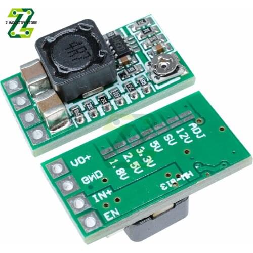1PCS Mini DC-DC 12-24V To 5V 3A Step Down Power Supply Module Voltage Buck Adjustable Converter 1.8V 2.5V 3.3V 5V 9V 12V