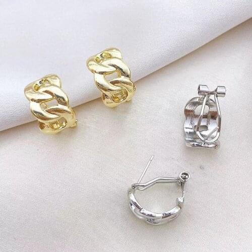Korean Girl Earrings Fashion New Style Temperament Personality Wild Trendy Hollow Winding Acrylic Earrings For Sale Ohrringe