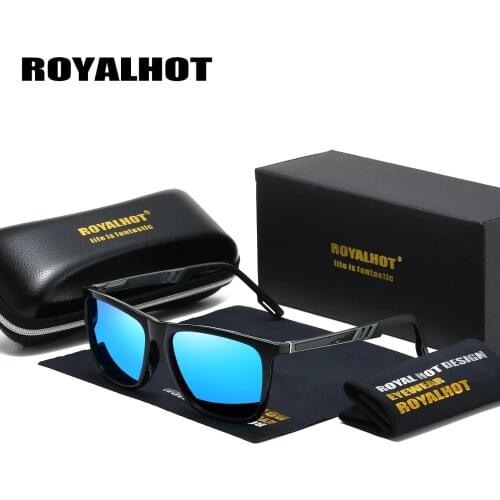 RoyalHot Elastic Aluminum Magnesium Frame Men Women Polarized Sunglasses Driving Sun Glasses Shades Oculos masculino Male 900154