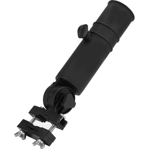 High Quality Solid And Durable Golf Trolley Umbrella Holder Umbrellas Stand Black For Golf Cart Handles Easy To Install