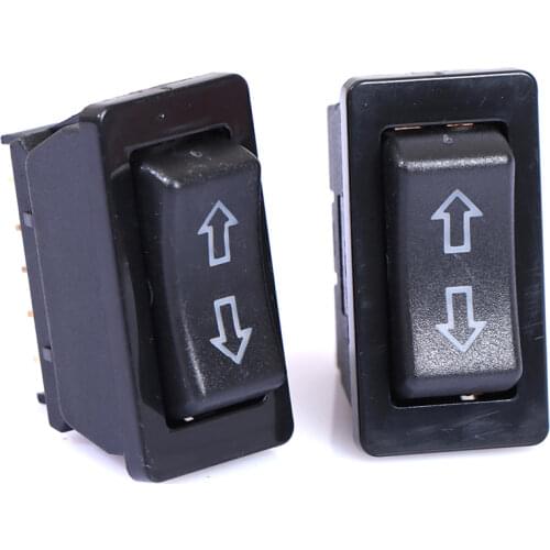 1Pc Plastic Car Power Window Switch With Lamp Electronic Components Universal