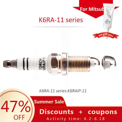 4packs/6packs China original TORCH spark plugs FR7KPP332/IZFR6H-11/IZFR6H11/RC8WMPB4/K6RAIP-11