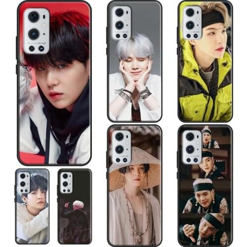 Suga Min Yoongi Kpop For OPPO Realme 6 7 8 Pro Q3 GT Neo C3 C11 C21 Case For OnePlus 9 Pro 7 8 Pro 8T 9R Nord
