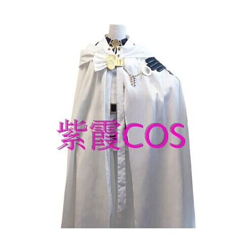 2021 Seraph of the End Owari no Serafu Mikaela Hyakuya Vampire Uniform Cloak Cosplay Costume