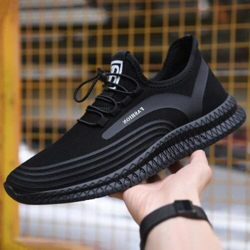Fashion White Shoes Men Casual Shoes Basic Lace up Driving Shoes Men Trainers Breathable Sneakers Zapatillas Hombre