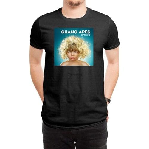 LILILOV Mens T Shirts Guano Apes Offline Black