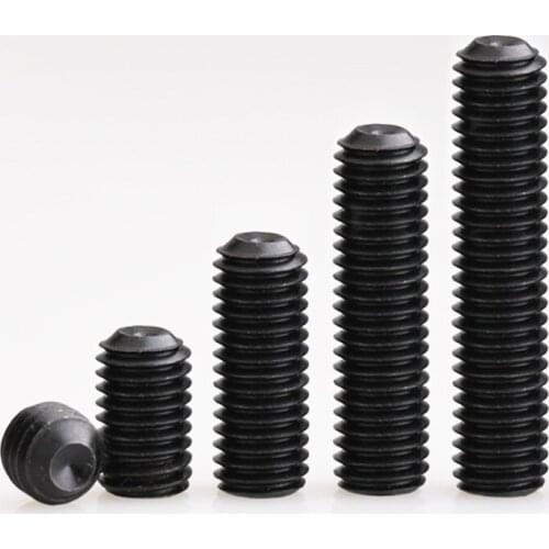 〖M1.6M2.5M3M4M5〗12.9 concave end set screws hexagon socket machine headless screws