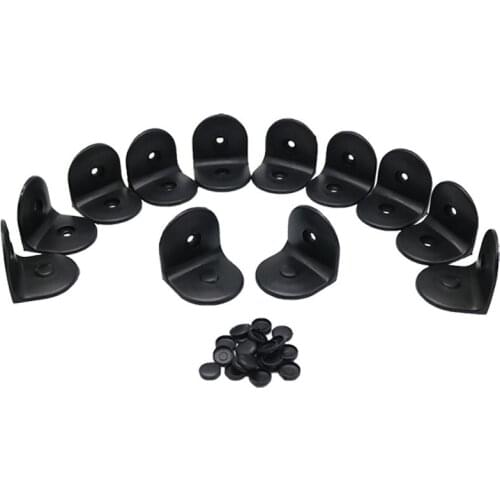 Plastic L Shaped Corner Bracket Toilet Door Partition Fixed Angle Code Protector Brace Connector Angle Fitting Hardware Accessor