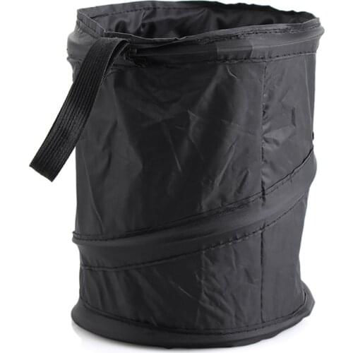 Car Hanging Trash Bin Portable Practical Vehicle Rubbish Can Multi-functional Storage Box Car Device Accessories