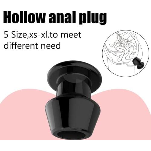 Hollow Butt Plug Analytical Stopper Anal Dilator Dildo Erotica And Sex Toys/Appliance Speculum Prostate Massager Goods For Adult