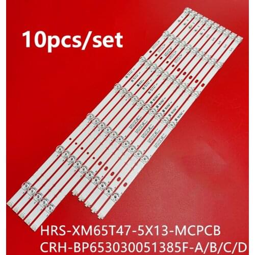 LED Backilght strip for L65M5-5A CRH-BP653030051385F-B CRH-BP653030051385F-A HRS-XM65T47-5X13
