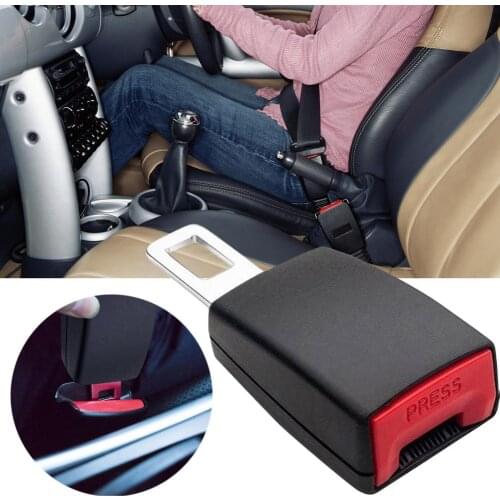 1Pcs Car Seat Belt Extender Safety Belt Buckle Clip Extension Accessories For 21mm Locking Tab For Pregnant Obesity People